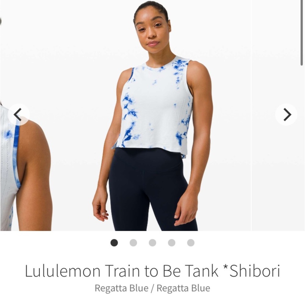 Lululemon Train To Be Tank*EUC